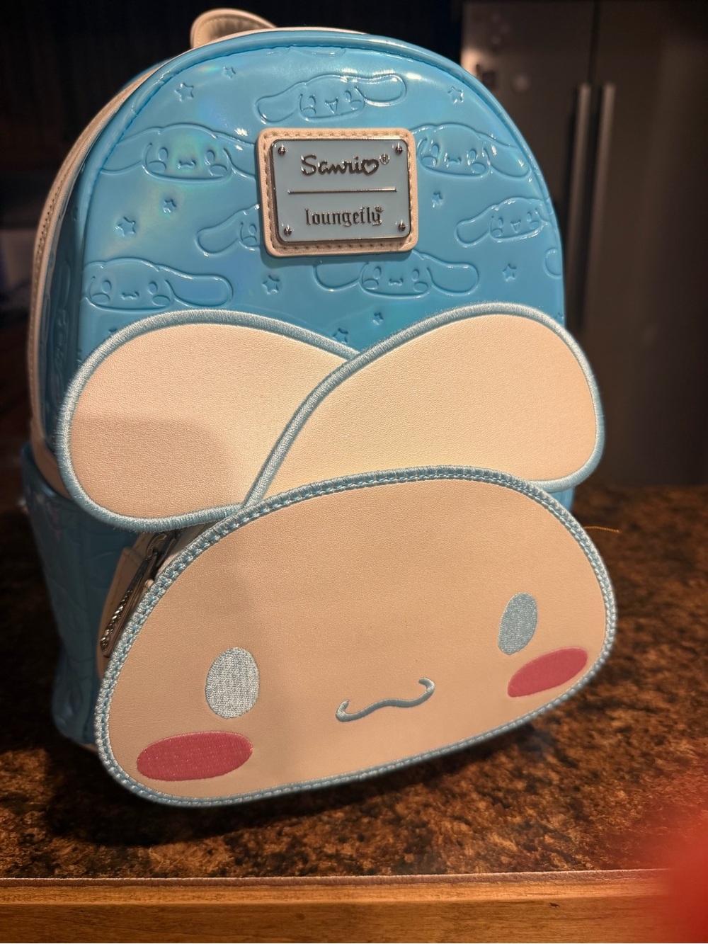 Loungefly Cinnamoroll Blue and Pink Mini Backpack